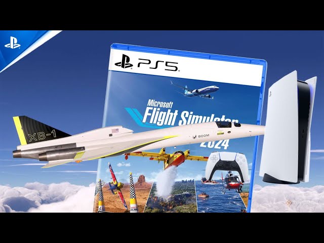 Microsoft Flight Simulator 2024 on Base PS5 – The Graphics Are Actually Shocking… (4K Gameplay) ✈️