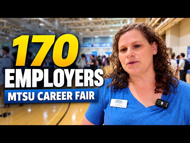 MTSU Career Fair Connects Students With 170 Employers and Graduate Programs