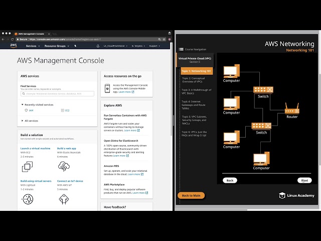 Networking 101 - aws cloud practitioner certification