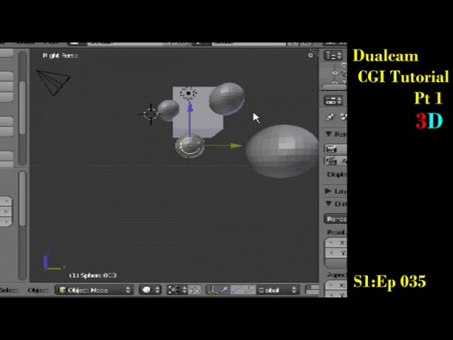 Dualcam CGI Tutorial Pt 1 (10/29/2010 - Day 35) yt3d