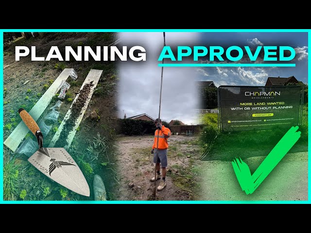 PLANNING APPROVED - WE HAVE A NEW DEVELOPMENT SITE