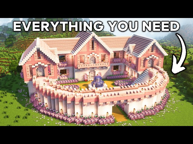 Minecraft: How to Build the Ultimate Cherry House | Tutorial🏠