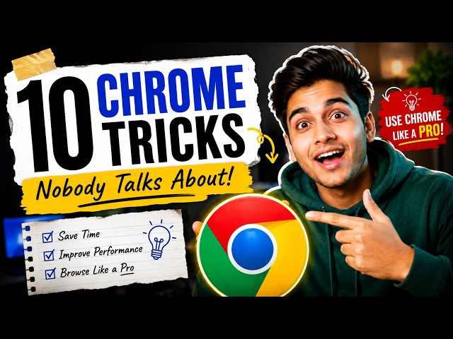 10 Google Chrome Tricks You Wish You Knew Earlier! 🚀