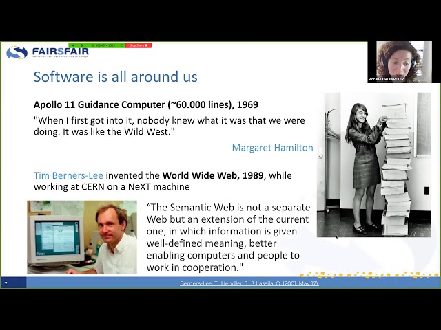 FAIR + Software: decoding the principles - FAIRsFAIR webinar