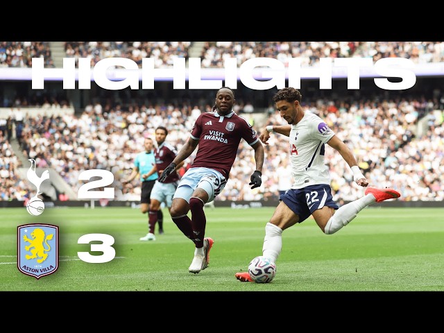 Spurs 2-3 Aston Villa | Premier League Highlights