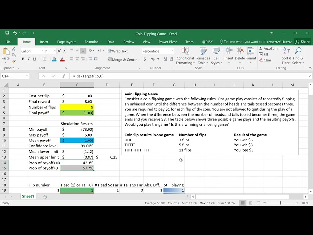 11. Coin Flipping Game - Probability of Winning