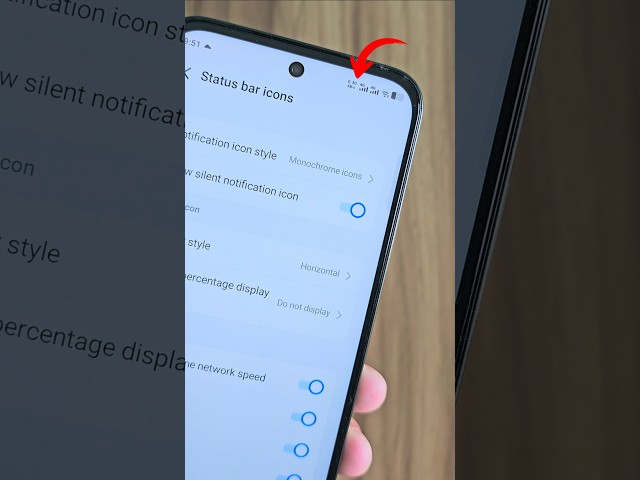 Turn on internet speed indicator on Vivo #shorts #vivo #tech