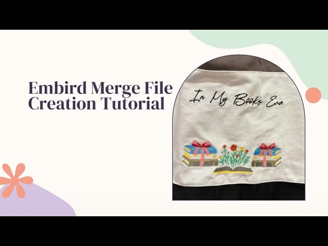 The Easiest Way to Make Embird Merge Files