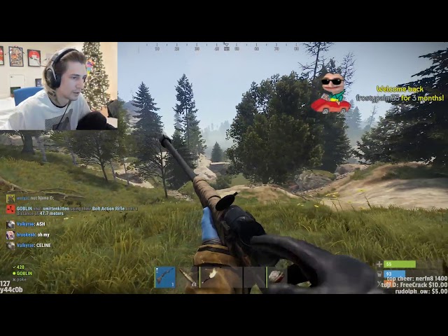 XQC KILLS POKIMANE AND HER FRIENDS IN RUST