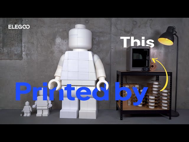 Making a GIANT LEGO Man with Centauri Carbon | The Q