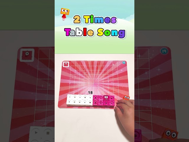 Two Times Table Song|Numberblocks|Animation
