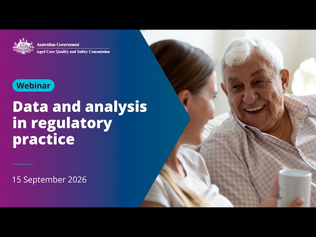 Sector Webinar - Data and analysis in regulatory practice