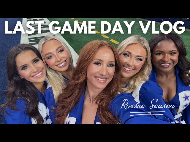 VLOG | Ending My First Season as a Dallas Cowboys Cheerleader!
