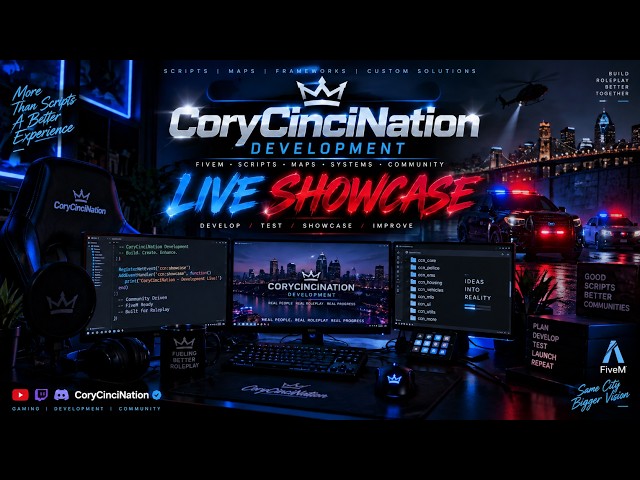 Development Showcase, Come hangout and see what I have been working on!