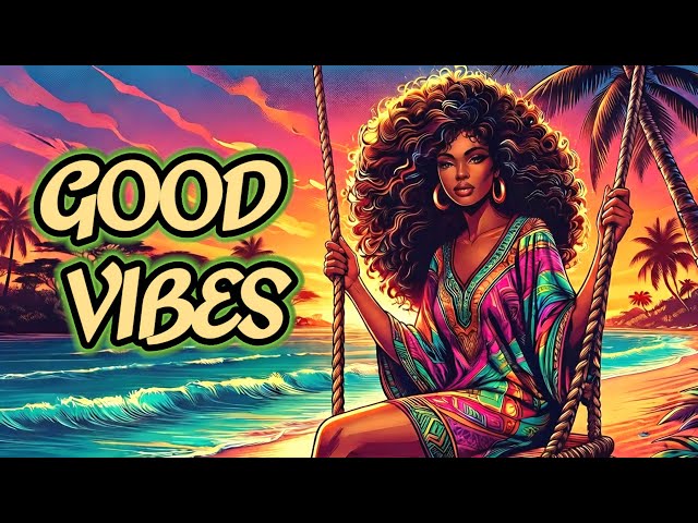 🌴 Summer Sunset Afrobeat Lofi 🌅 Feel Good Beats for Work, Study & Positive Energy
