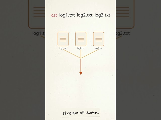 How Cat Joins Text Files