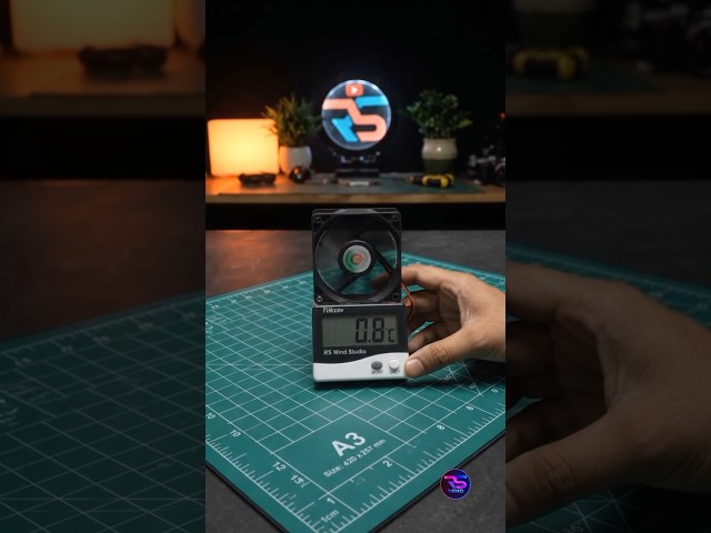 🔥 Mini Peltier AC Project | DIY Portable Air Conditioner Using TEC1-12706 |#rsmind #shorts #project