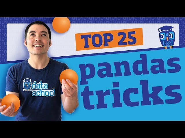 My top 25 pandas tricks