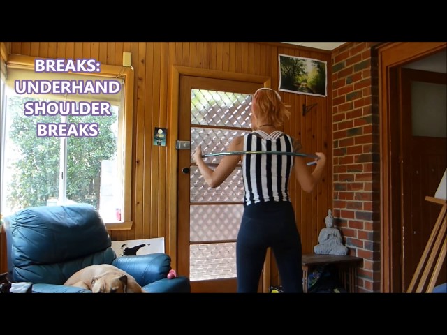 Drill #8: Underhand Shoulder Breaks: Hula Hoop Drills Tutorial: Next Level Hooping