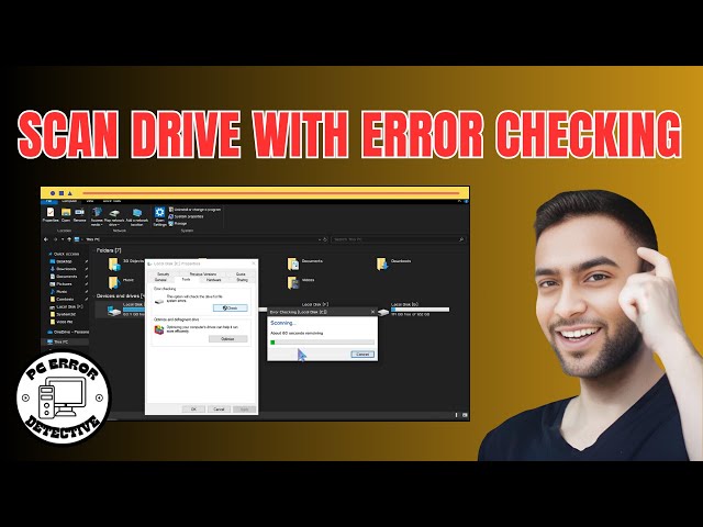 How to Scan Drive With Error Checking in Windows 10 | Ensure Your PC's Health