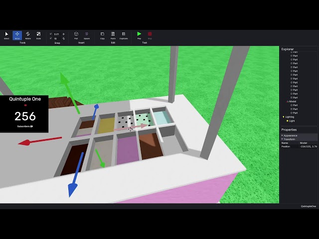 Building In Studio - Back Seat Building Encouraged!