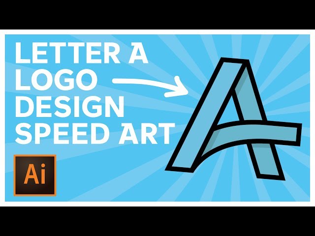 Learn How To Make A Letter A Logo In Illustrator