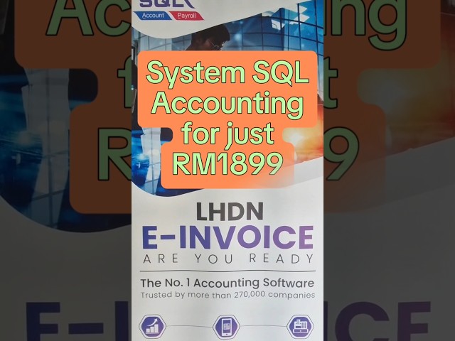 BUY ACCOUNTING SYSTEM FOR JUST RM1899
