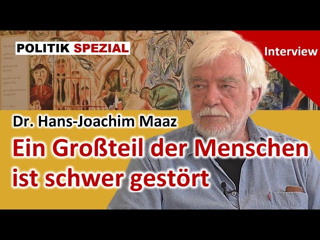 A seriously ill society | Interview with Dr. Hans-Joachim Maaz