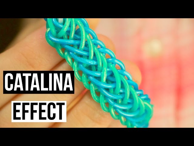 Catalina Effect Bracelet | Rainbow Loom Tutorial | One Loom