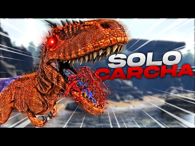 ARK But I REPLACED every DINO with a CARCHA...