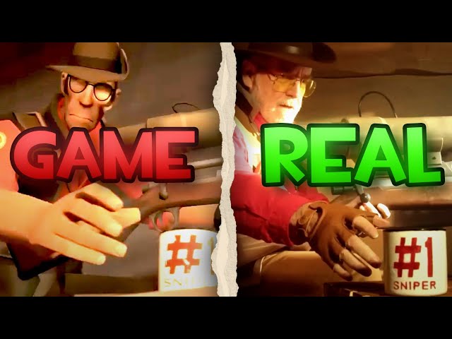Remaking Meet The Sniper with the REAL TF2 Sniper