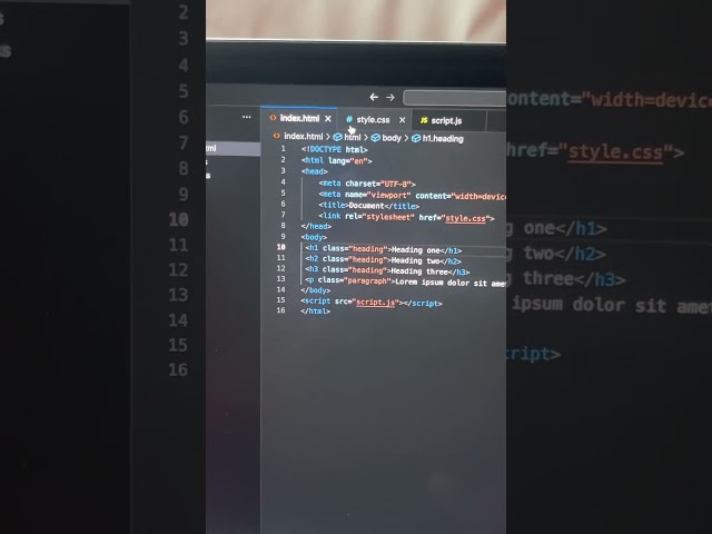What is class | What is id in html | html tags #coding #programming #aitools