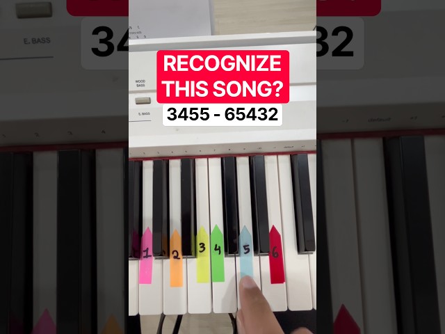 Do You Know This Song? 🎹 | Easy Piano Tutorial
