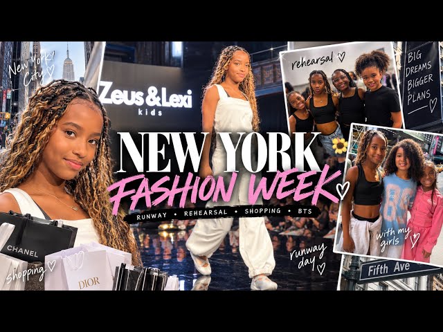 I WALKED IN MY FIRST NEW YORK FASHION WEEK! ✨🗽