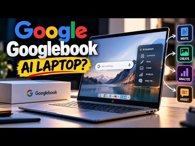 Google Just Reinvented the Laptop Around AI — What Googlebook Actually Does