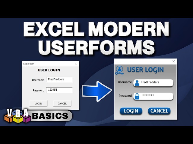 Transform Plain UserForms Into Modern Interfaces Fast