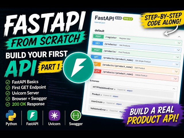 FastAPI for Beginners — Build Your First API in Python | Part 1