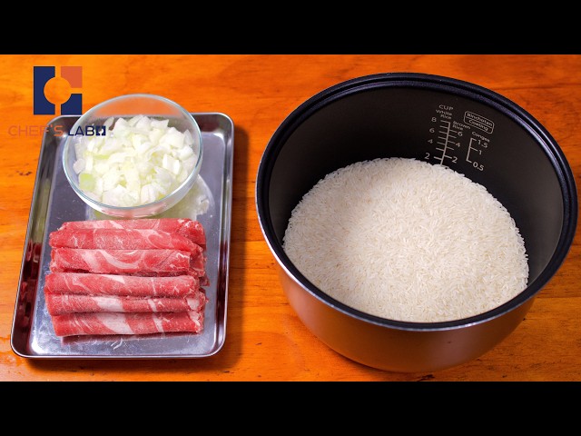 Whenever I don't know what to cook for dinner I make this! Simple Rice cooker Recipe