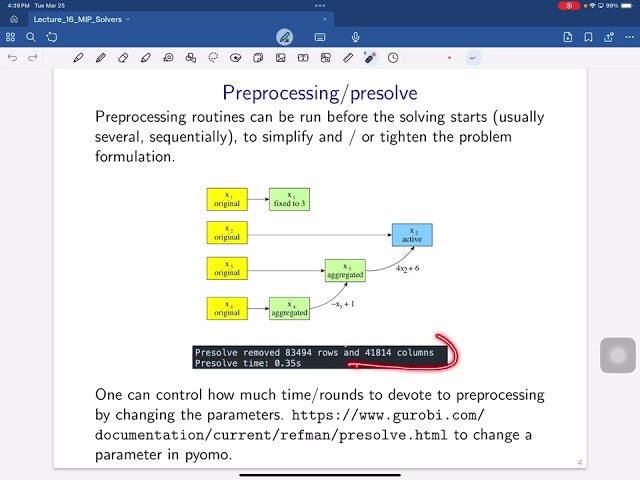 Lecture 16 MIP Solvers