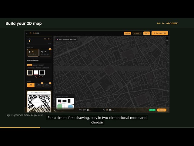 Style a 2D Architecture Map in ArchiKEK | Quick Tutorial