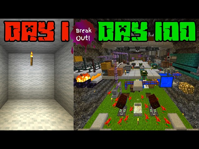 How Hard is it to Beat Break Out!? | Minecraft Modpack