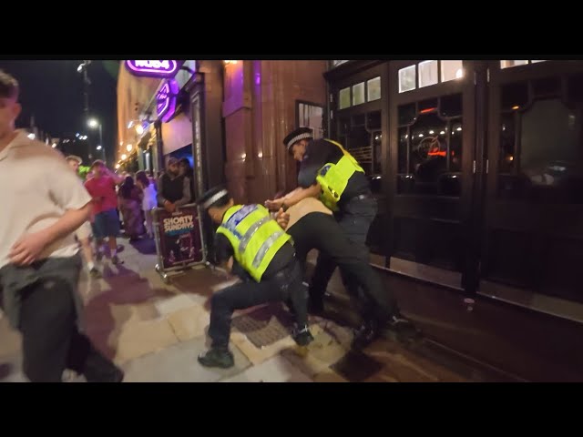 Wild Weekend in Manchester: Arrests, Drama, and Late-Night Chaos 👮‍♂️🚔🫣