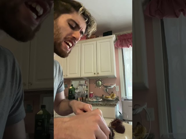 I tried the weirdest fruit ever….