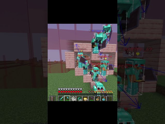 W Builders Meets In Arena Be Like #minecraft pvp #mc #gaming #pvp #cpvp