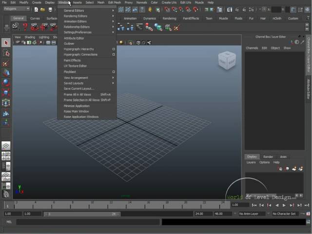 Maya Beginner Basics 1/10: User Interface [Tutorial #01]