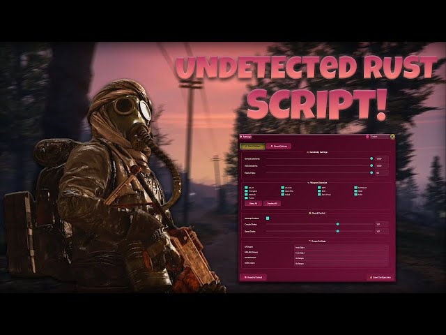 Ultimate Rust Macro Script 2026 🚀 | 11 Weapons | Undetected | Rapid Fire | 8x Zoom #norecoil #rust