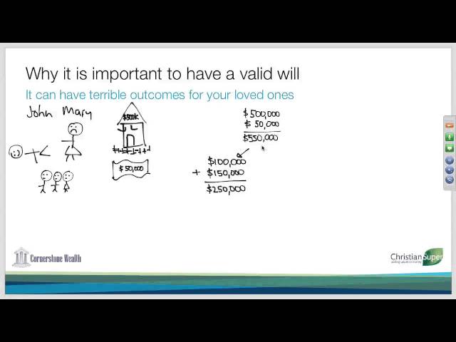 05 Why it is important to have a valid will?