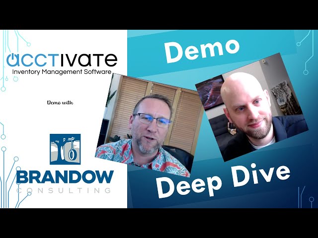 Acctivate inventory software deep dive demo part 1 Intro and Sales Order