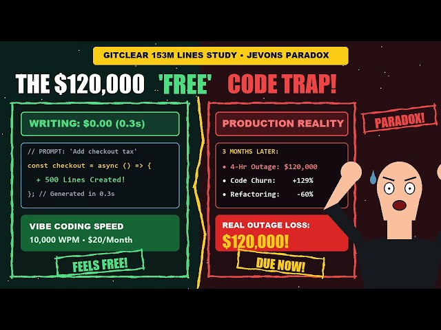 Why "Free" AI Code Is Costing Us Millions (The Jevons Paradox)