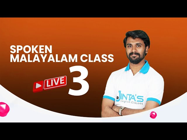 Spoken Malayalam Course Videos | +919009400748 | JINTAS
